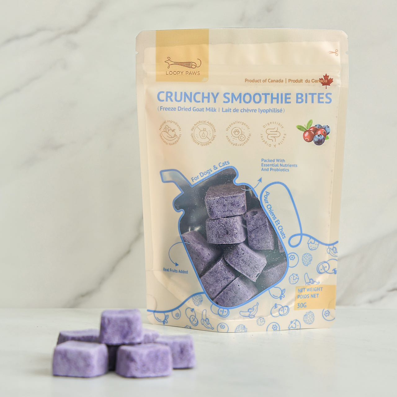Crunchy Smoothie Bites Mixed Berry