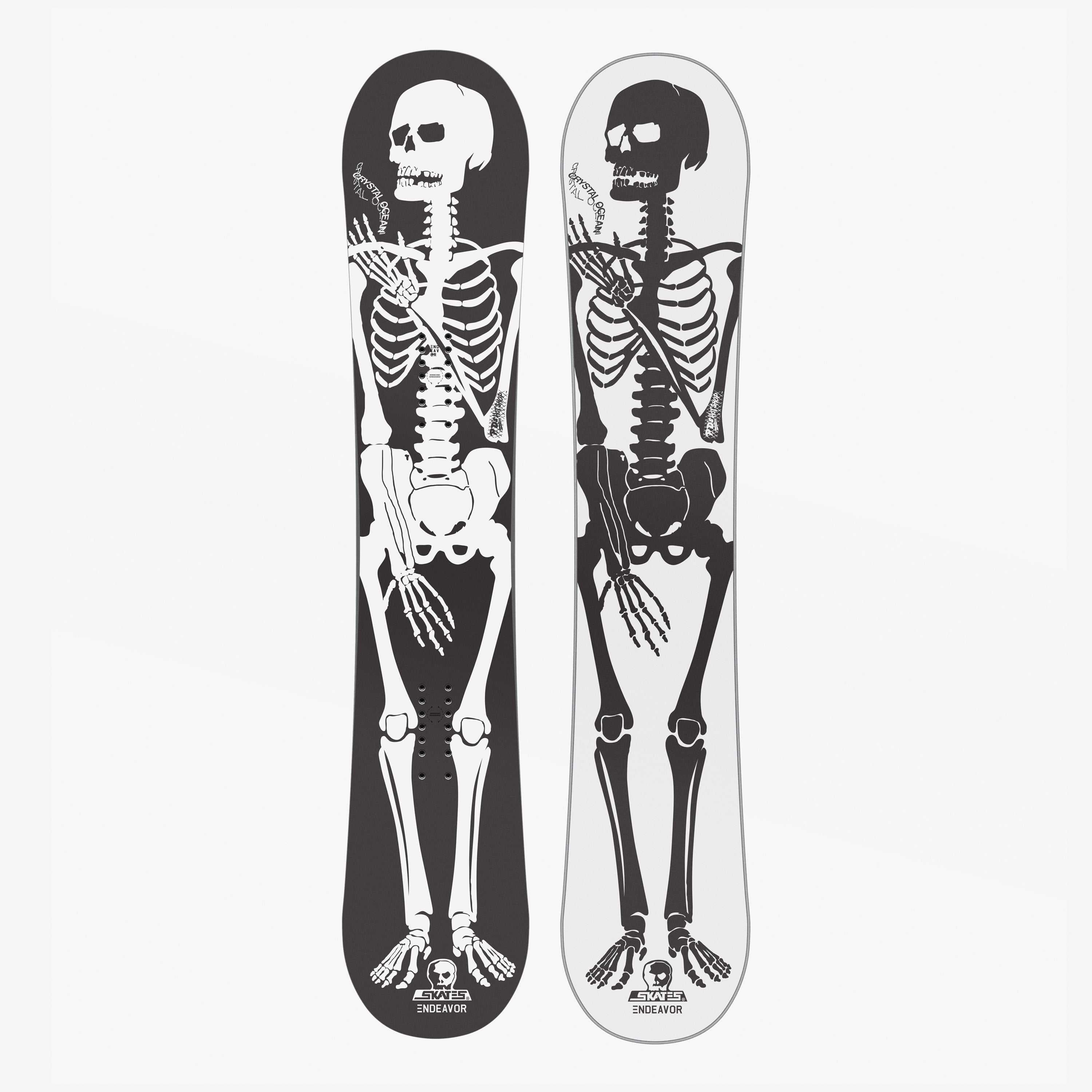 Skull Skates Snowboard