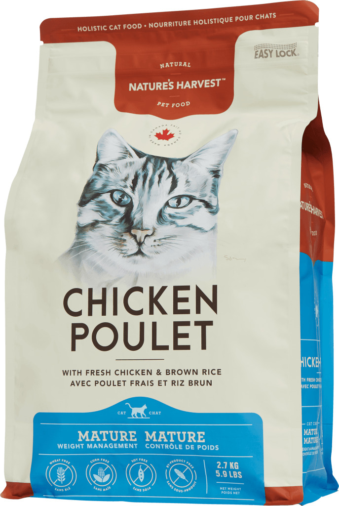 Nature's Harvest Chat Mature Contrôle du Poids 1.8kg