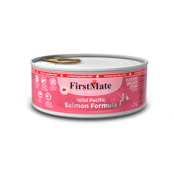 FirstMate Conserve au Saumon pour Chat, 5,5-oz
