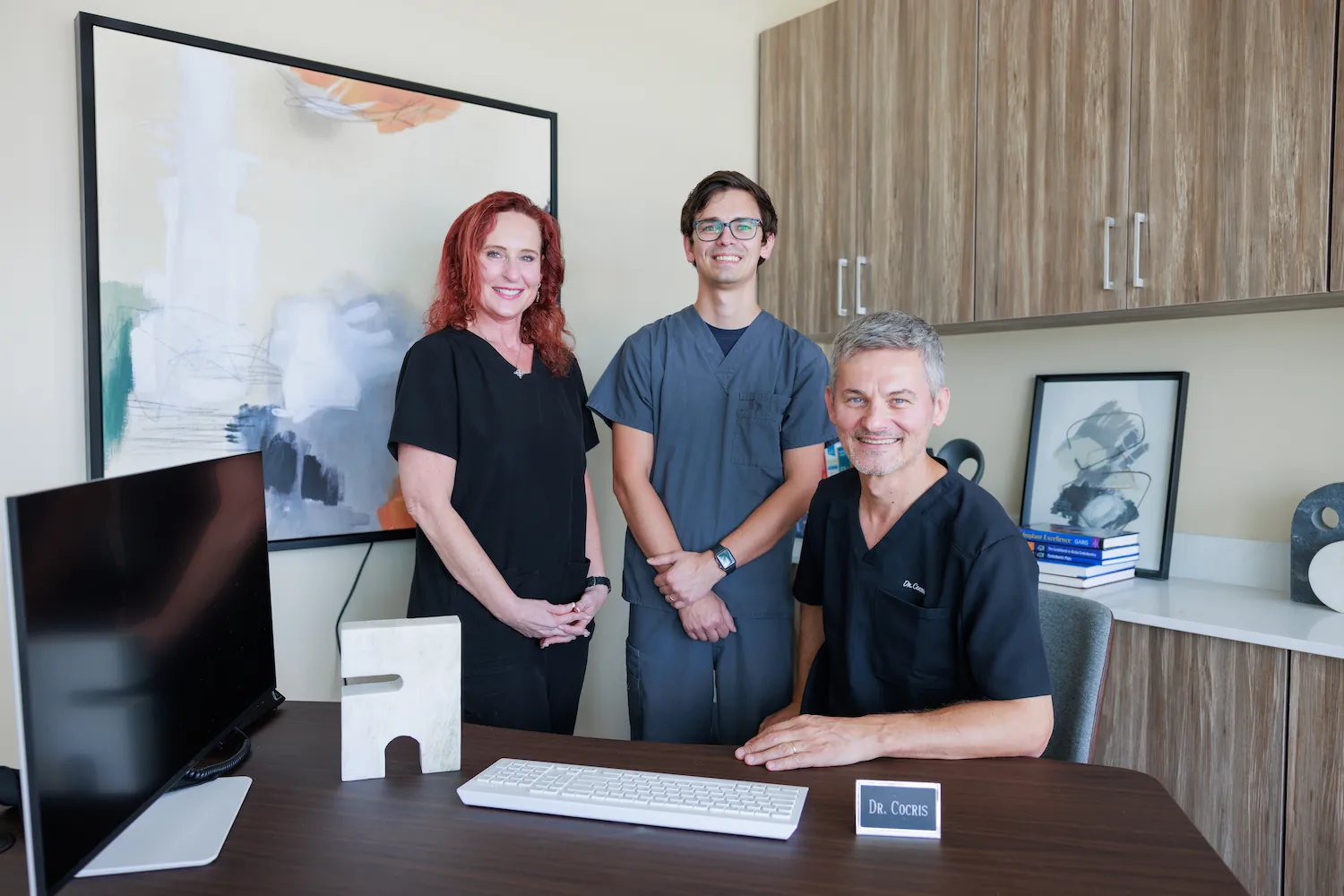 photo of the entire dental team at Fiddler's Creek Dental