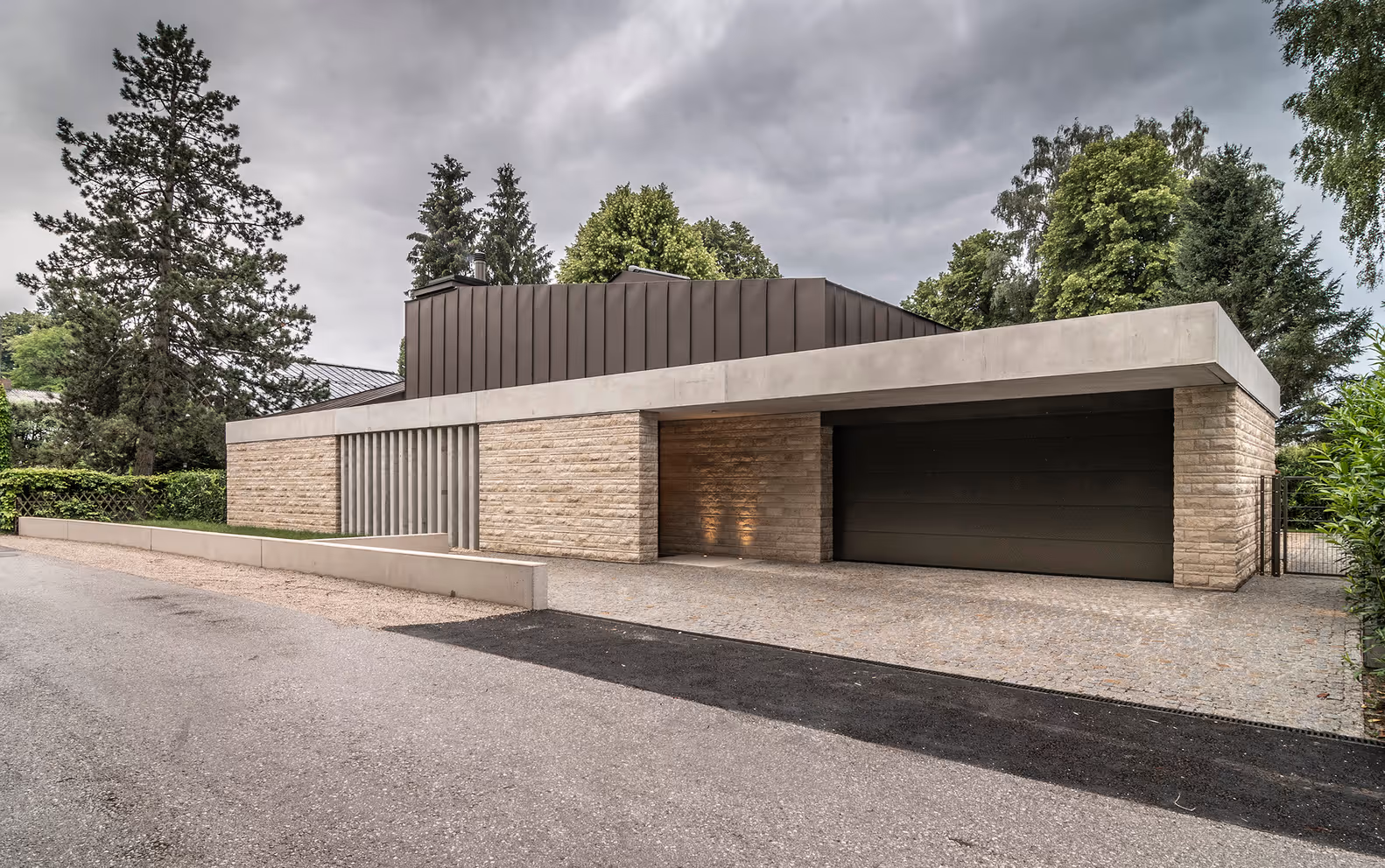 Fachadas con materiales naturales