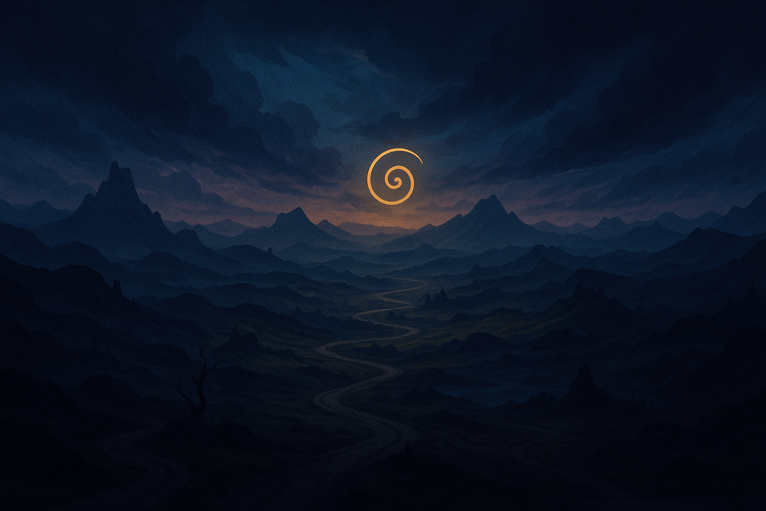 Snehk Spiral Landscape