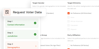 voter Data Screenshot