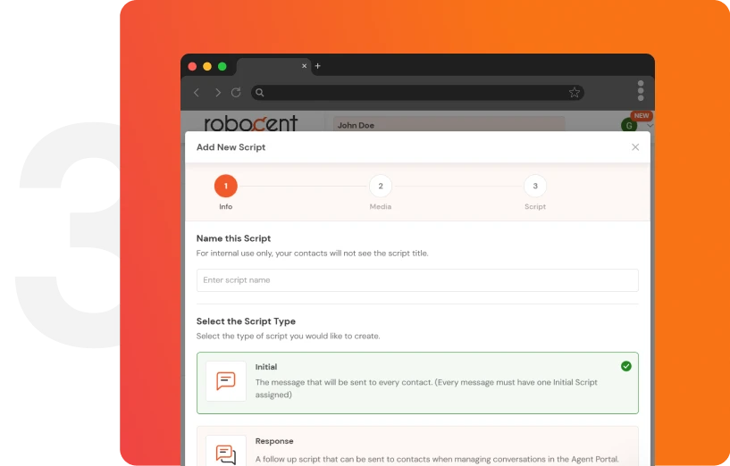step 3 import your script