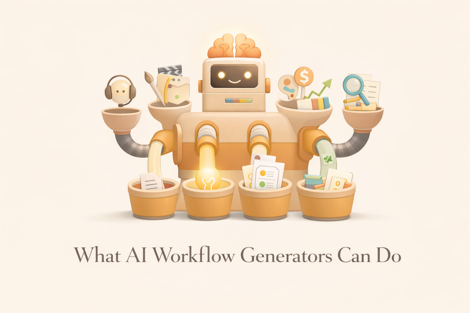 what ai workflow generators can do
