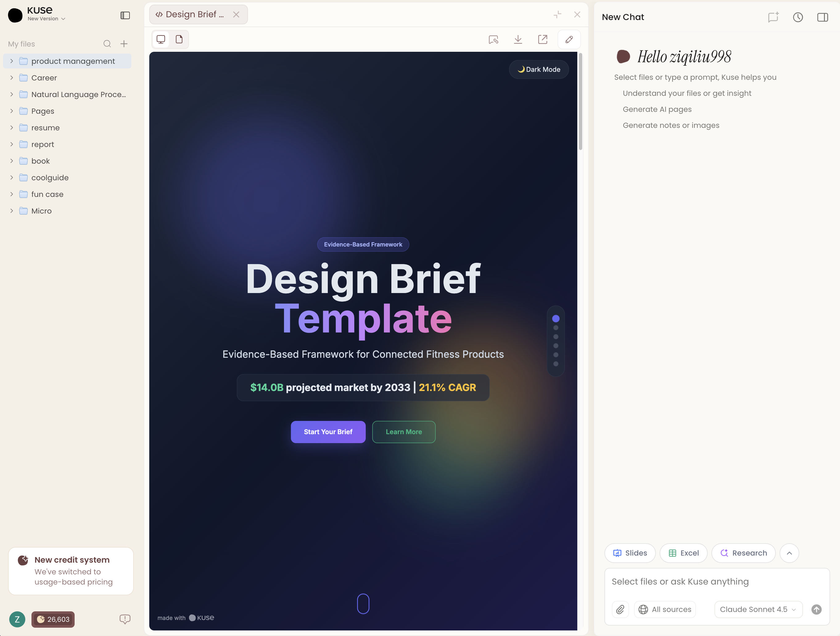 design brief template