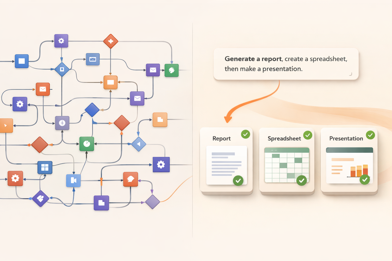 Kuse natural-language workflows compared with n8n technical node automation