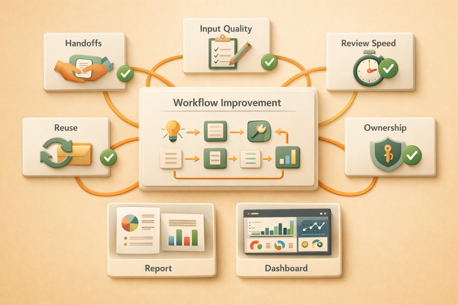 Kuse-style 工作區裡的 AI workflow optimization leverage points