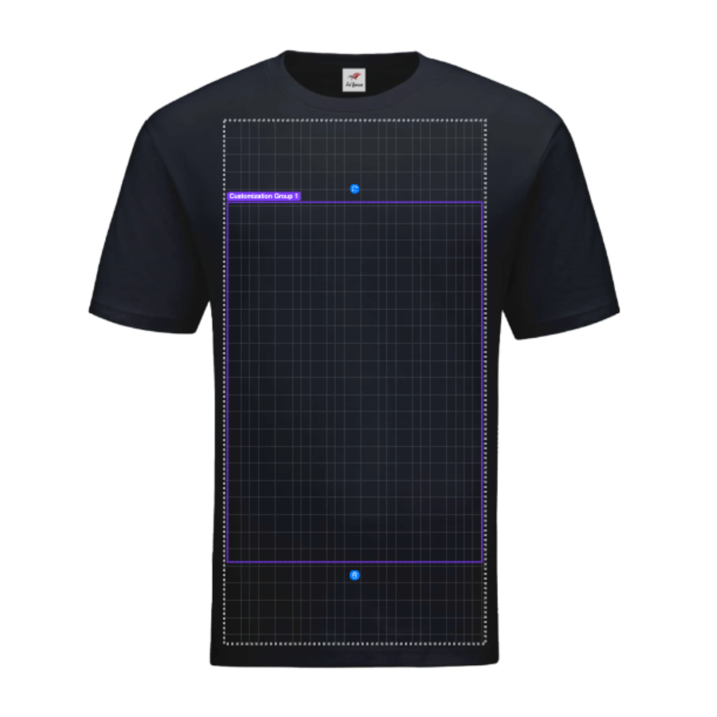 A3 Printing Area Mockup