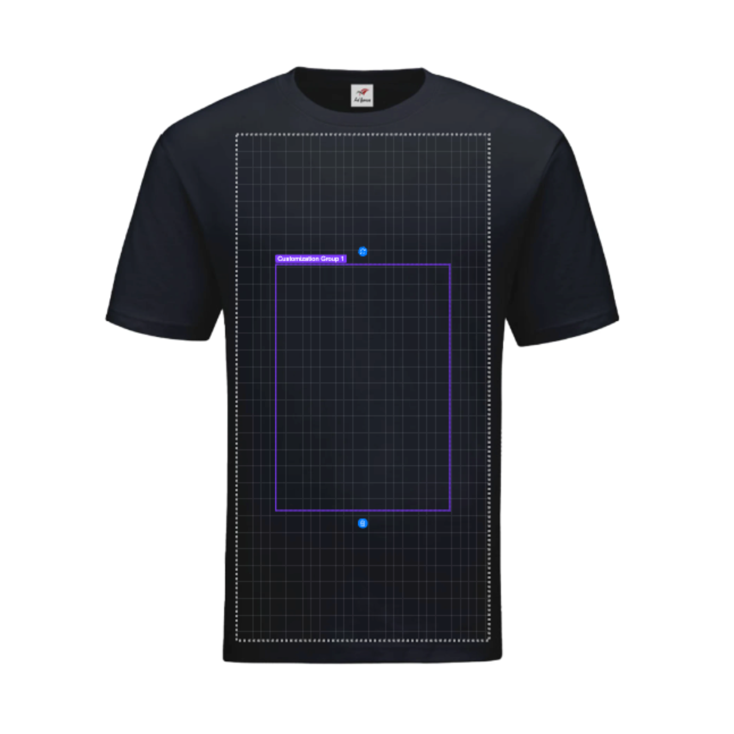 A4 Printing Area Mockup