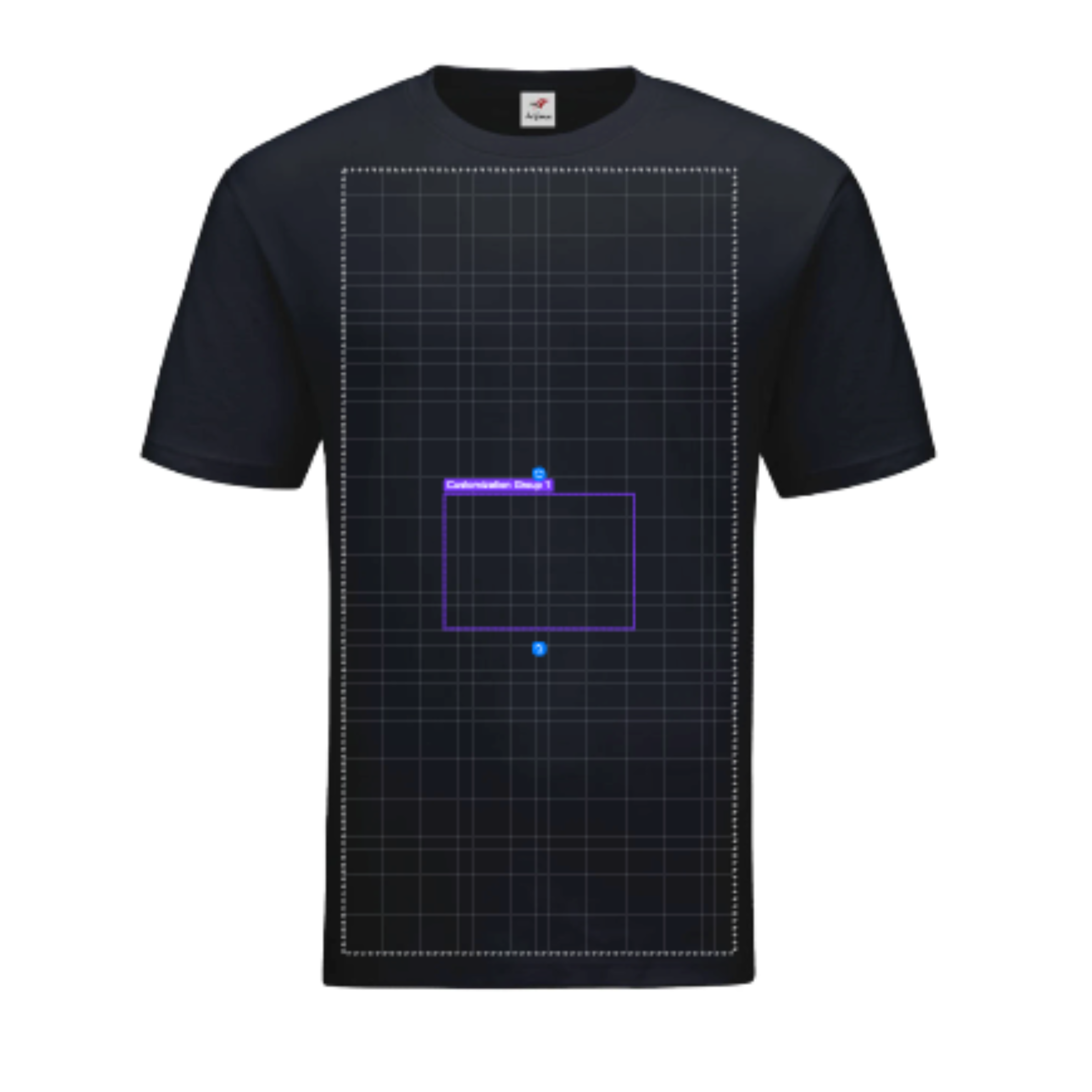 A6 Printing Area Mockup