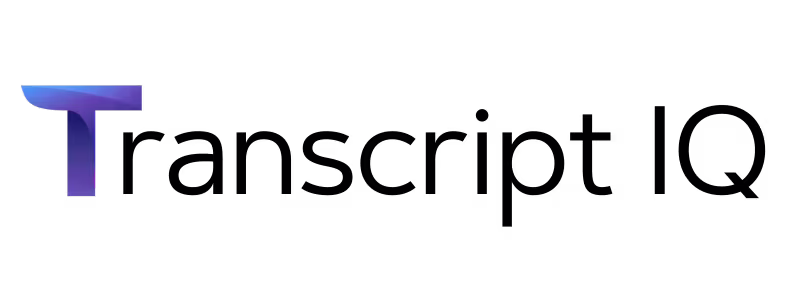 Transcript IQ Logo (Transcript IQ by Nextyn)