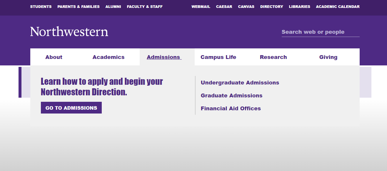 Northwestern University Homepage