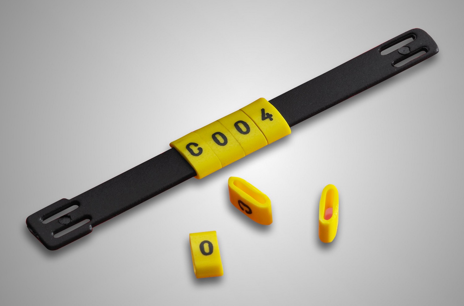 Cable Identification Carrier Strip for Wire Organization#1.2
