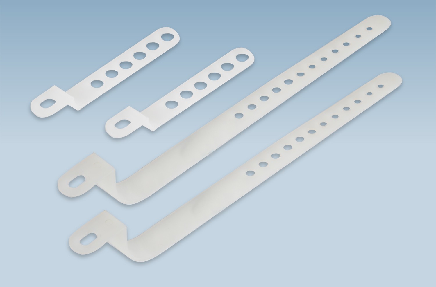 Nylon 'P' Clip Perforated Adjustable for Wide Range Cables#1.2