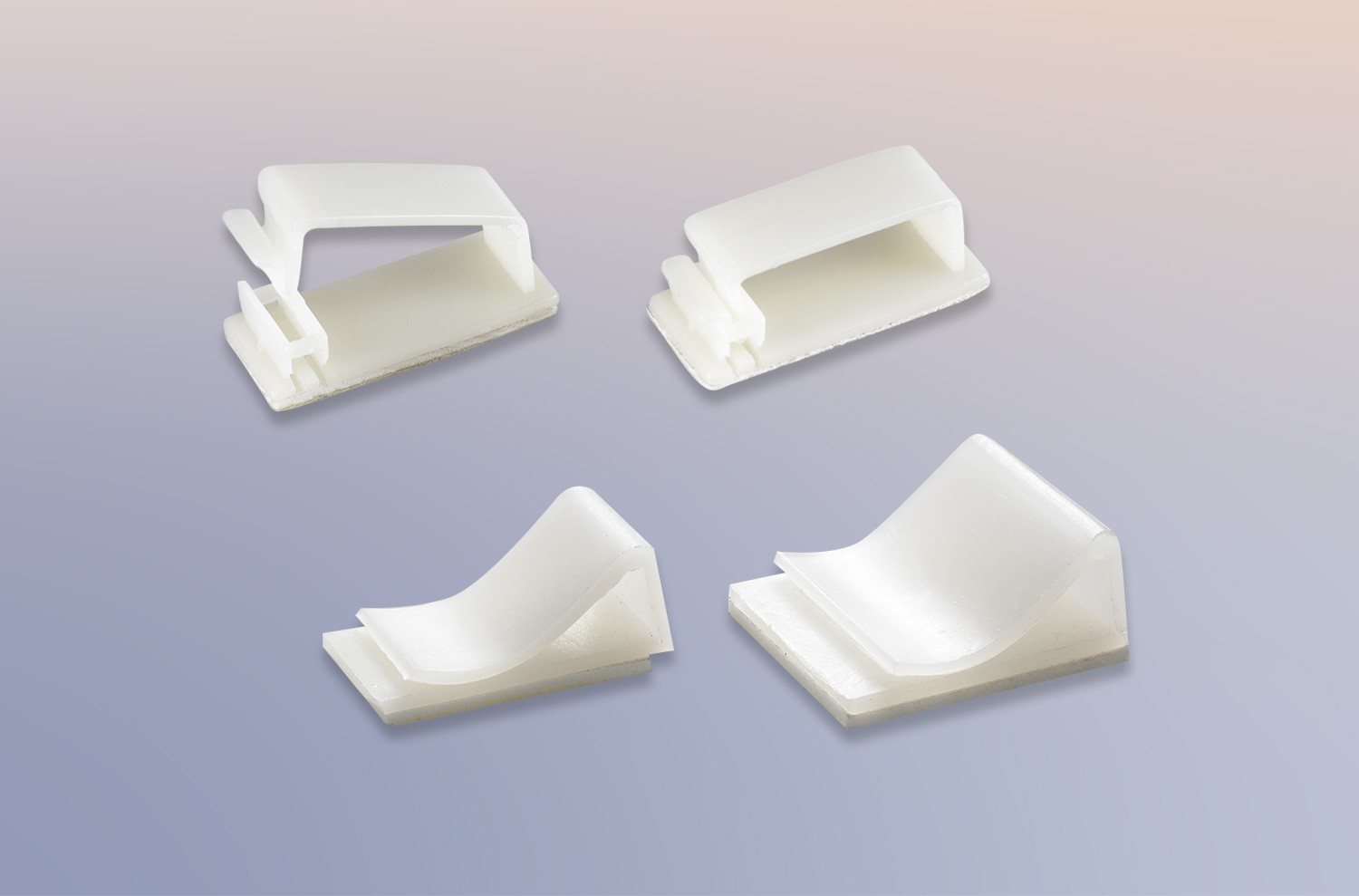 Self Adhesive Flat Cable Clamp for Ribbon Cables#1.2