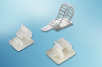 Self Adhesive Round Adjustable Cable Clamp for Variable Diameters#1.2