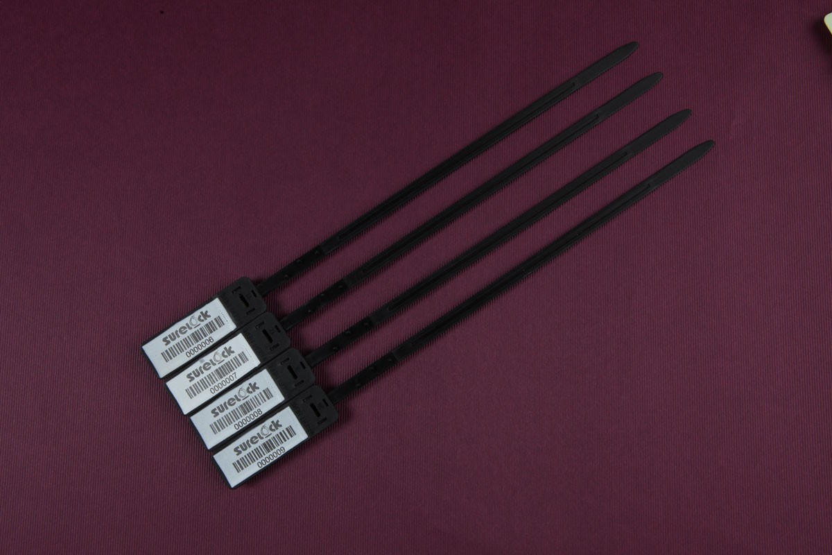 Metal Lock Security Seal Small Tag Technical Drawing