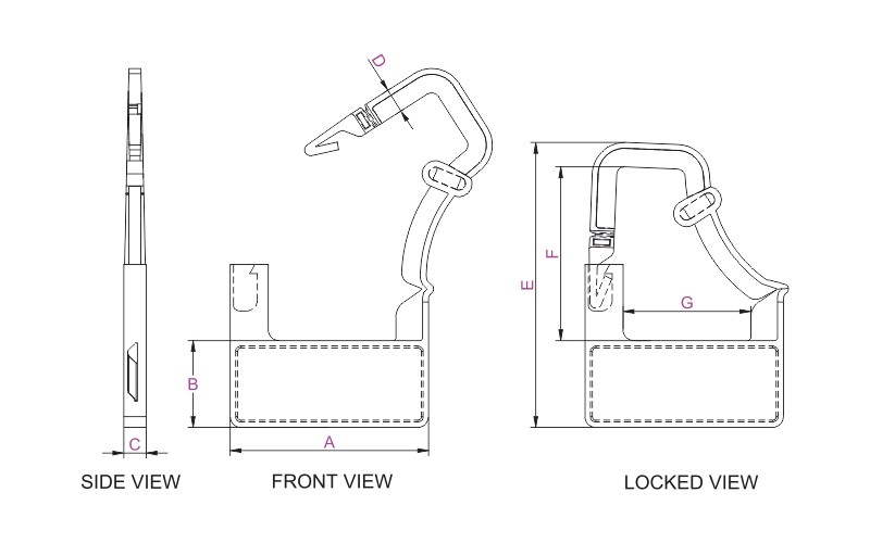 Padlock Seal HD Application