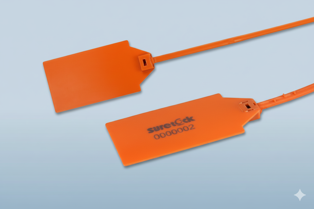 6 Point Lock Metal Lock Security Seal Jumbo Tag