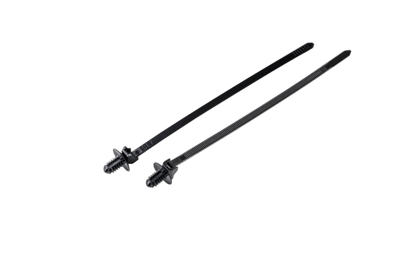 Push Mount Fir Tree Ties Technical Drawing