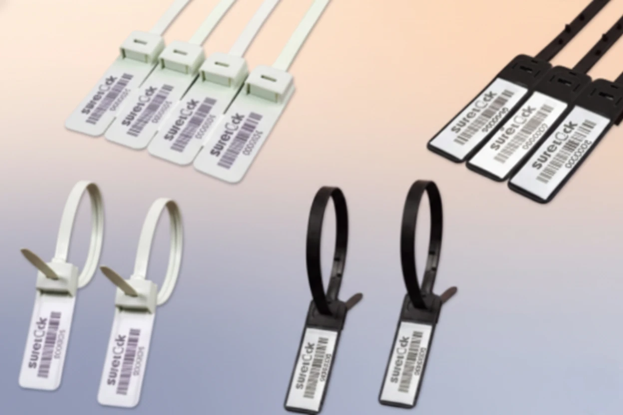 6 Point Lock Metal Lock Seal Medium Tag - Patented Design#1.2