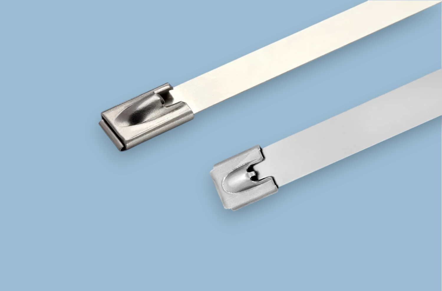 Ball Lock Steel Tie Uncoated