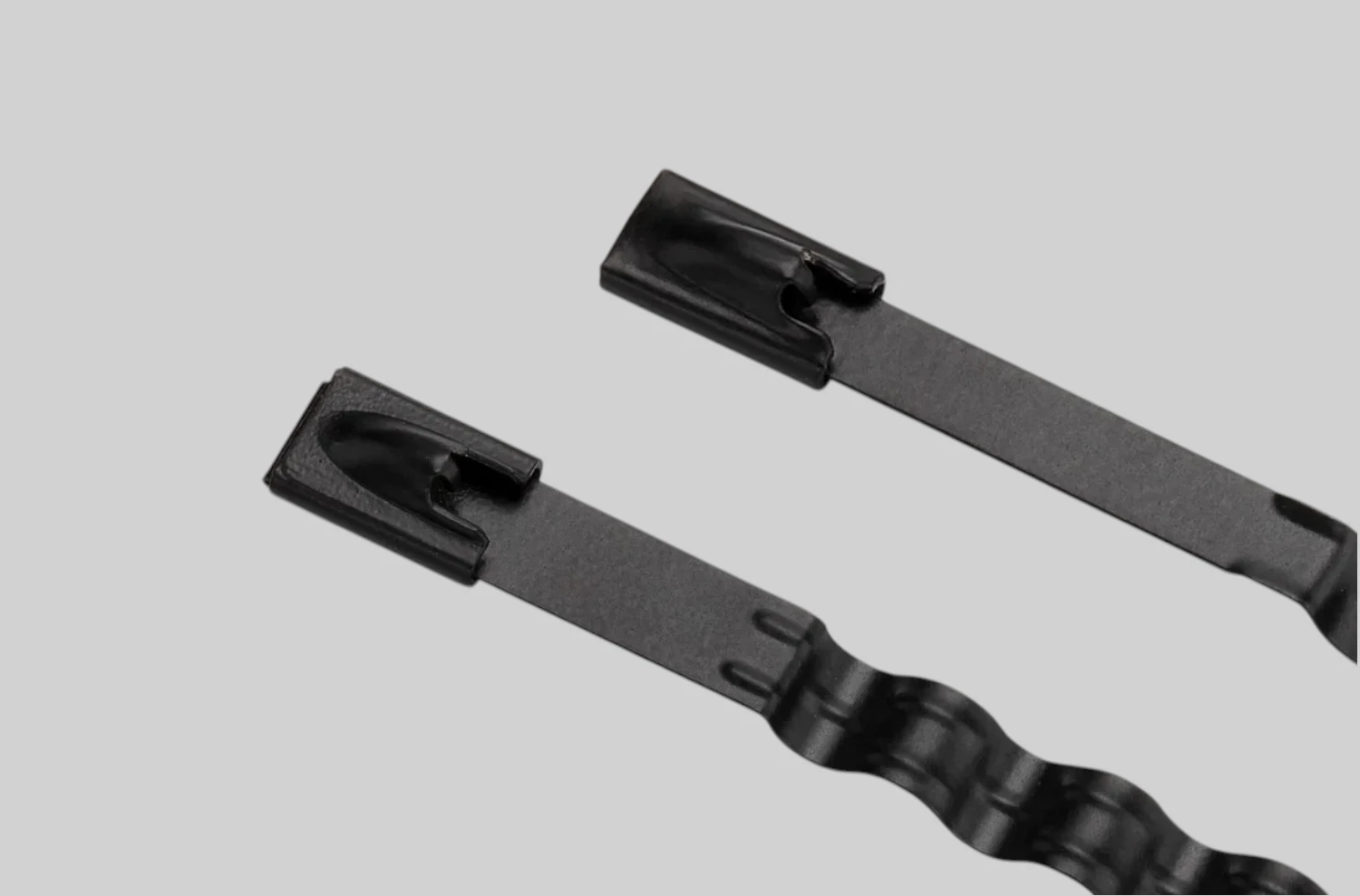 Ball Lock Zigzag Tie Coated Product Image