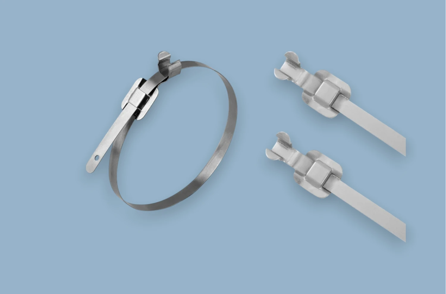 Reusable Economy Steel Tie Uncoated Product Image