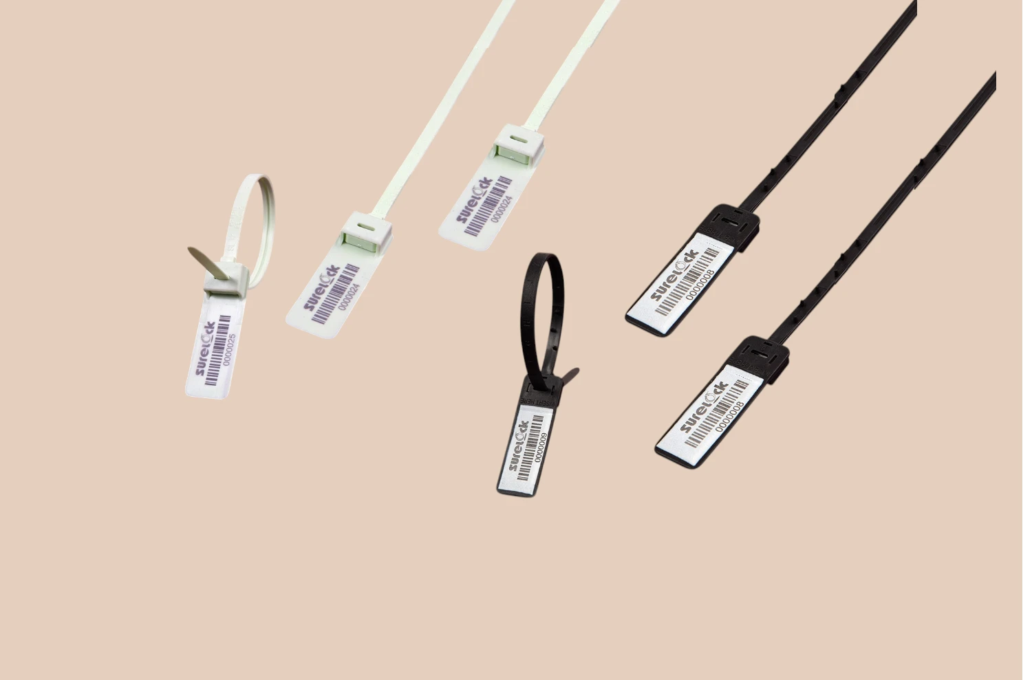 6 Point Lock Metal Lock Seal Medium Tag Product Image