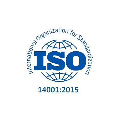 ISO 14001:2015 certified