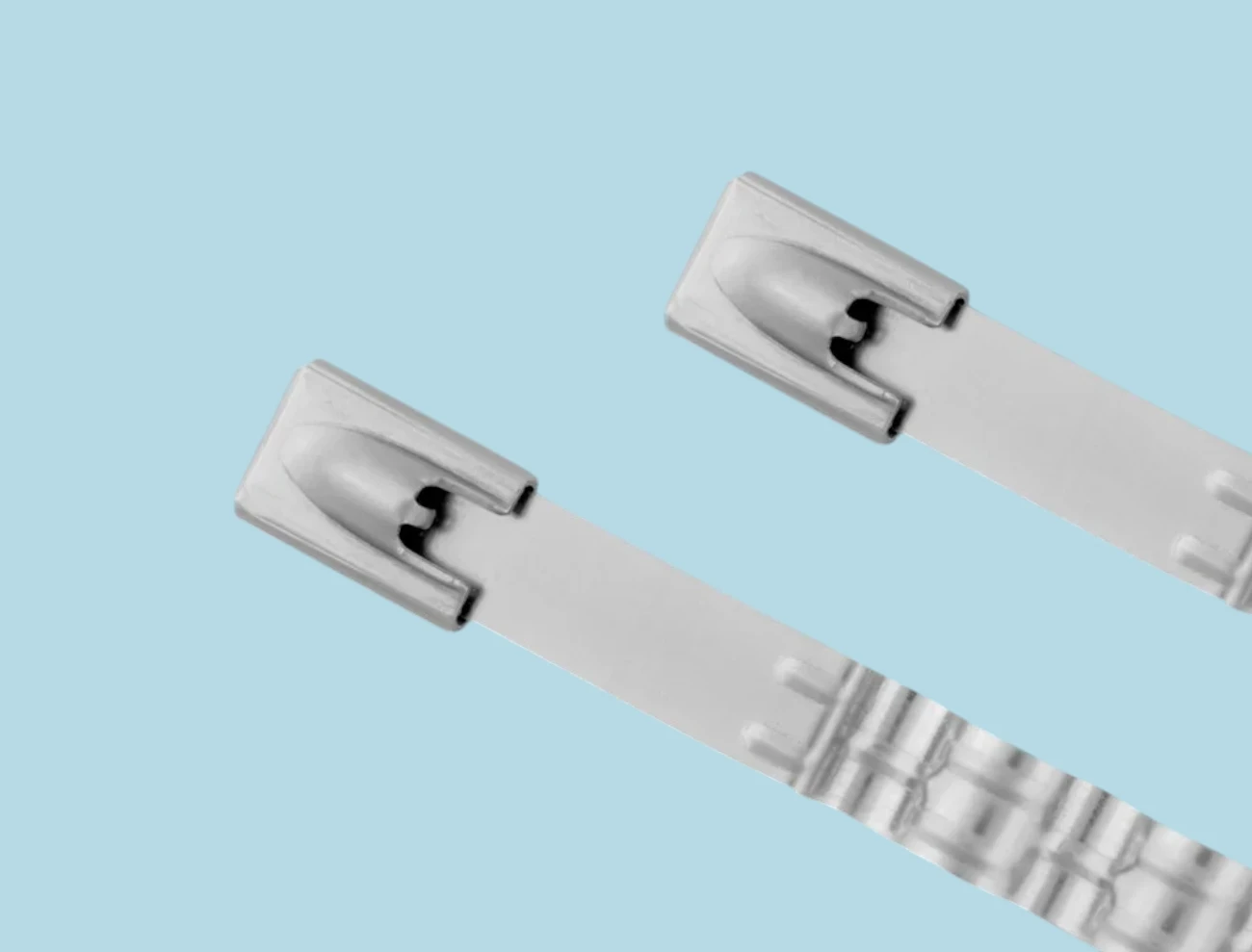 Ball Lock Zigzag Tie Uncoated