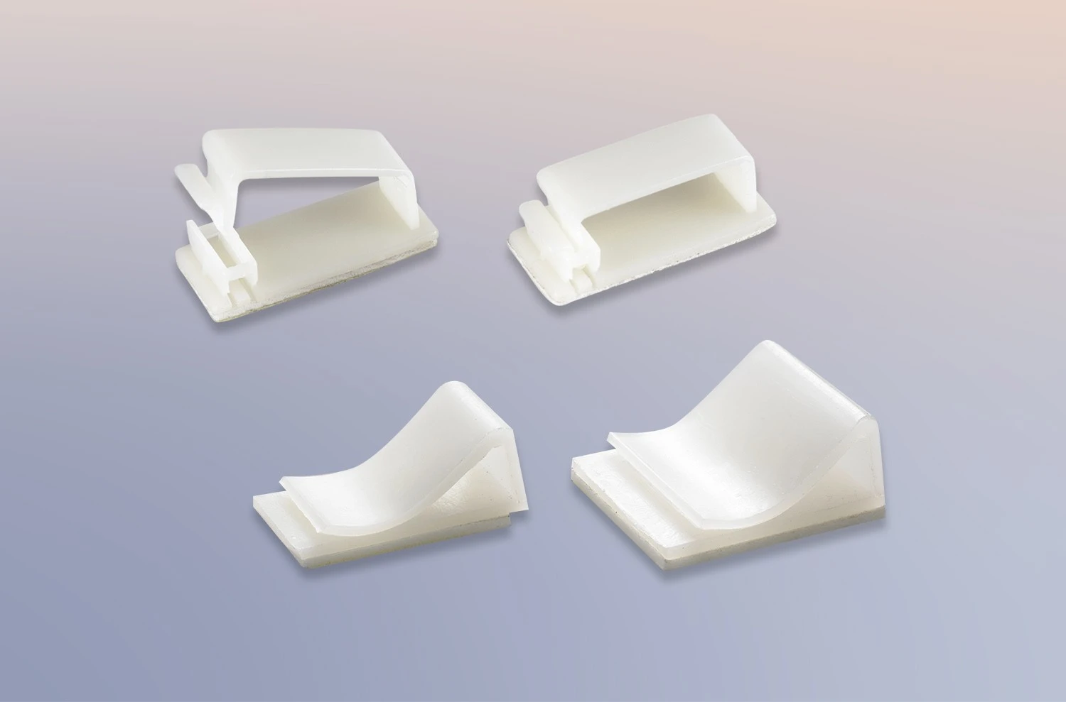 Self Adhesive Flat Cable Clamp for Ribbon Cables#1.2