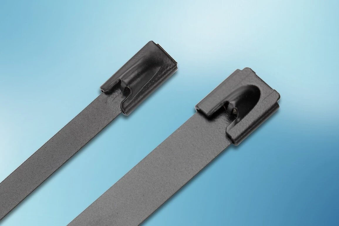 Ball Lock Steel Tie Coated