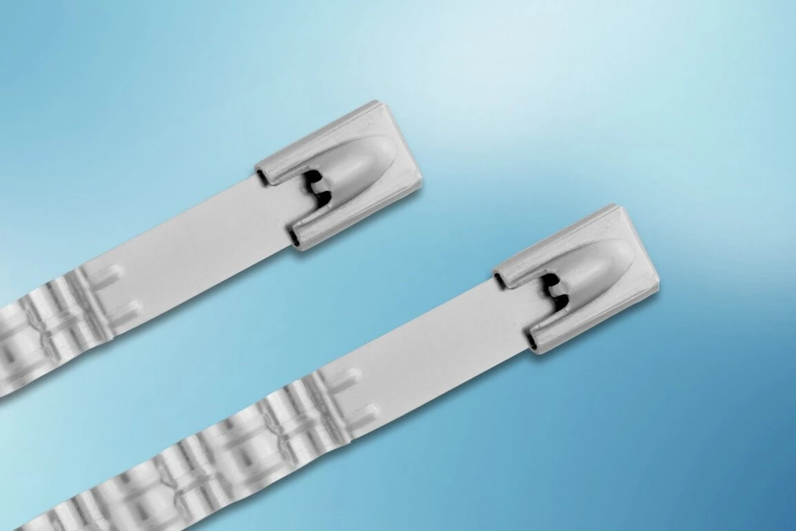 Ball Lock Zigzag Tie Uncoated for High Temperature Vibration Applications#1.2