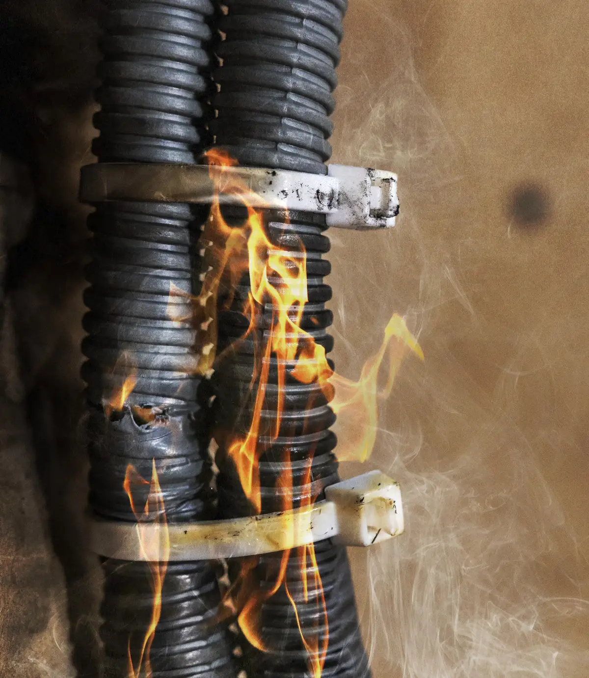 Fire Retardant Cable Ties Technical Drawing