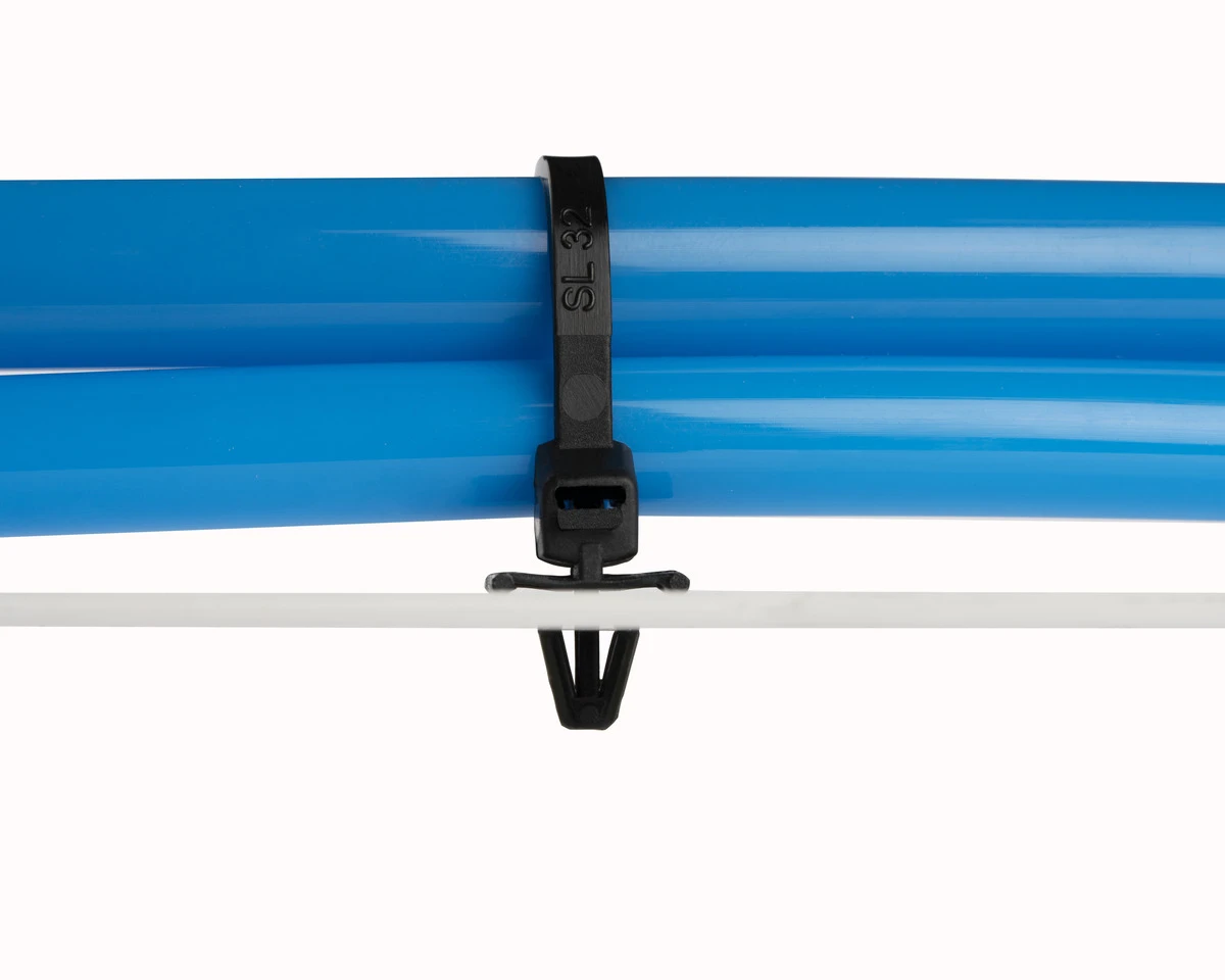 Outside Push Mount Tie Technical Drawing