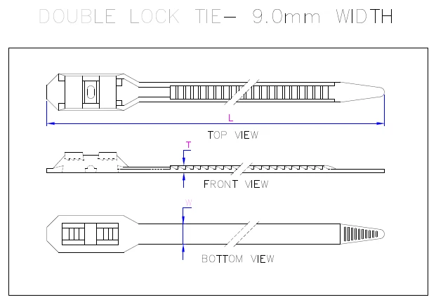Double Lock Tie Application
