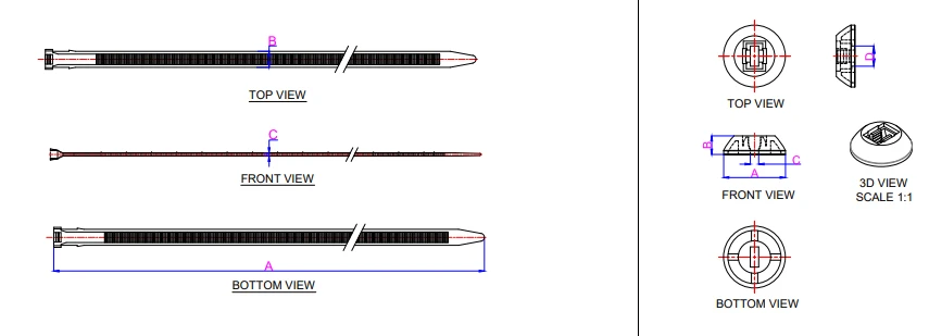 Chassis Tie HD & Holder Application