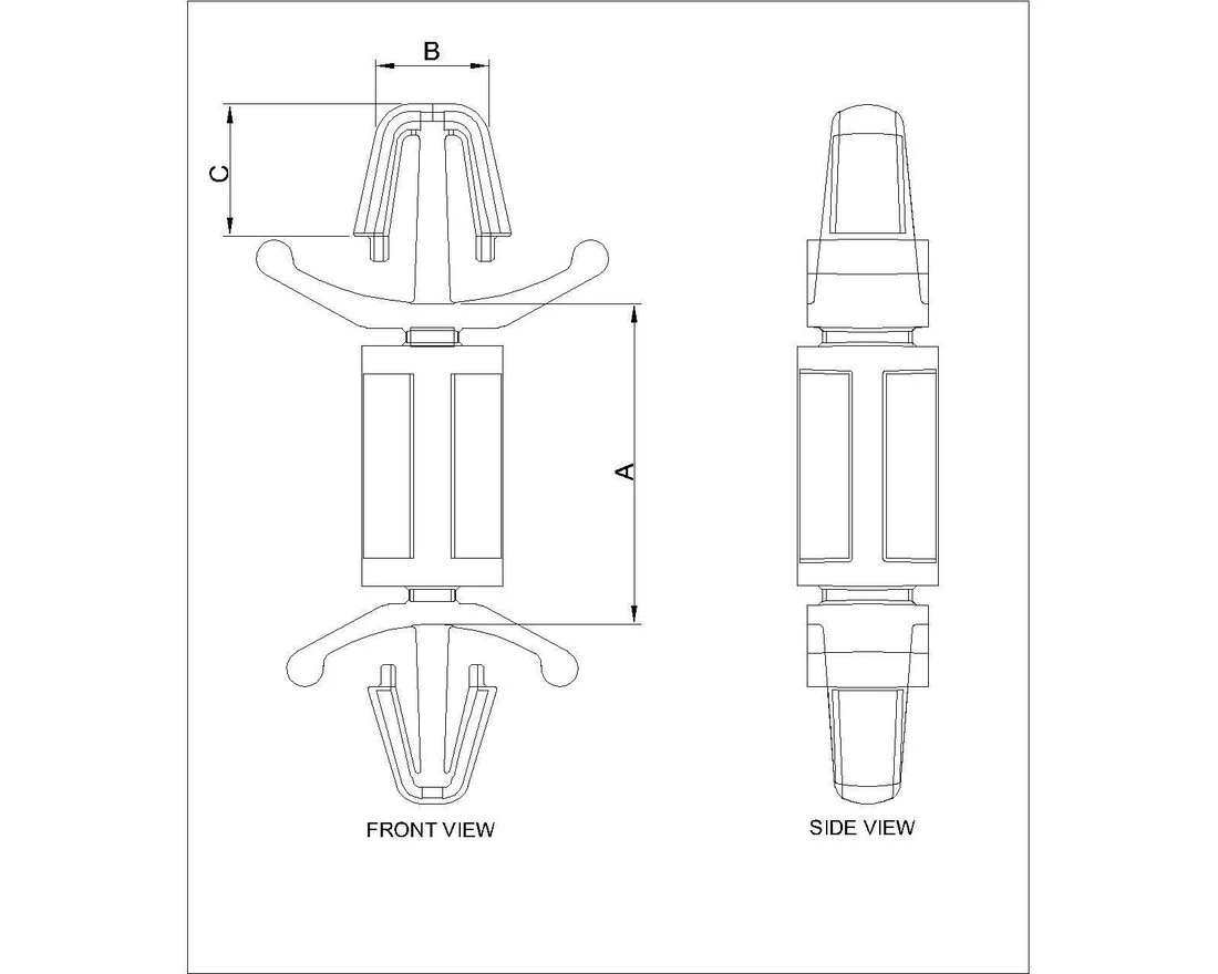 Dual Locking PCB Support Spacer Application