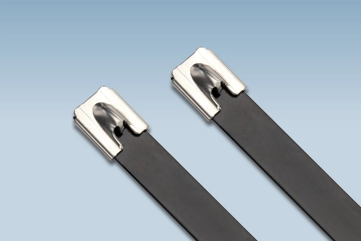 Ball Lock Steel Tie Partly Coated