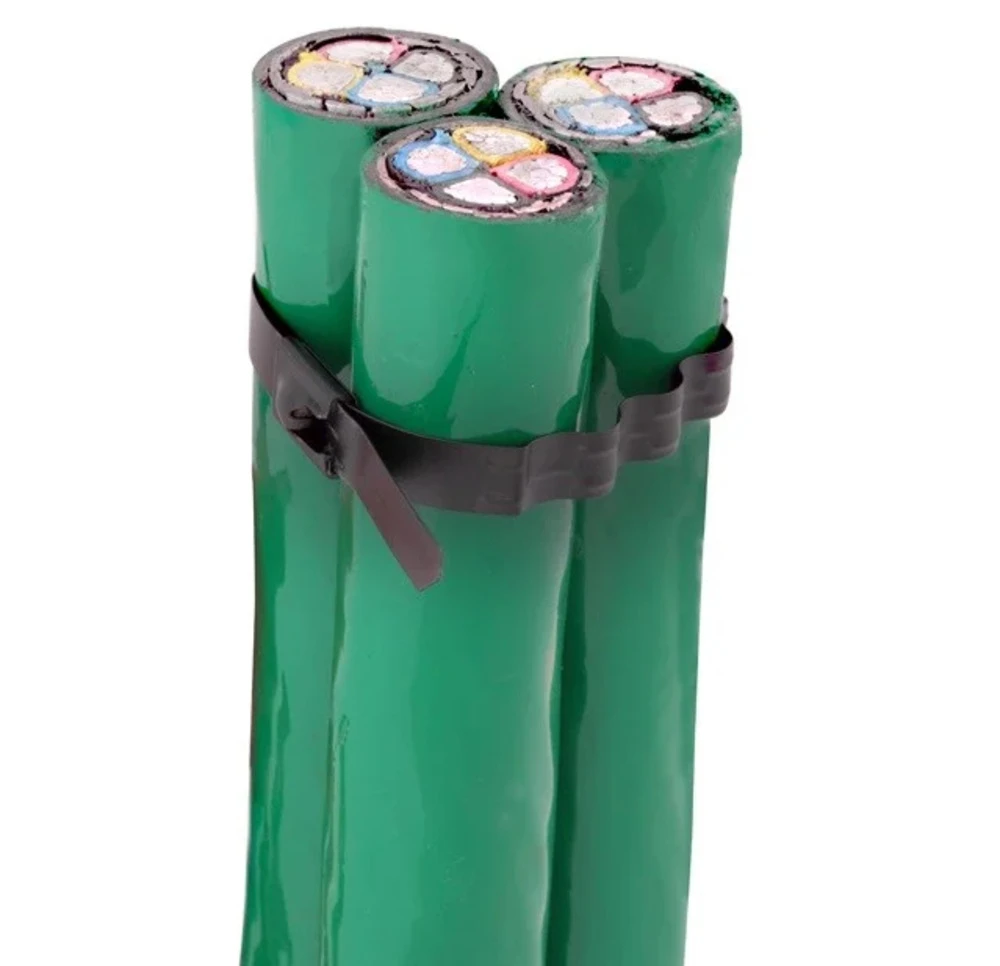 Ball Lock Zigzag Tie Coated Technical Drawing