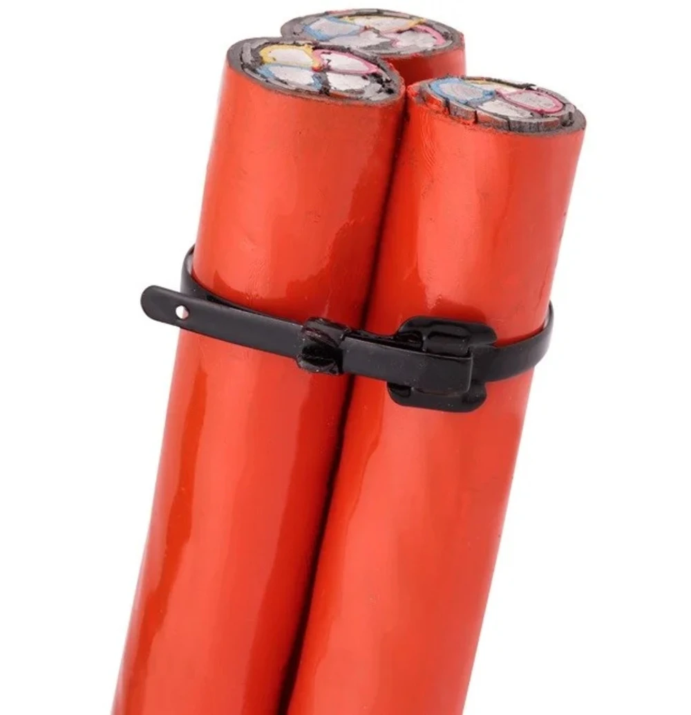 Reusable Economy Steel Tie Coated Technical Drawing