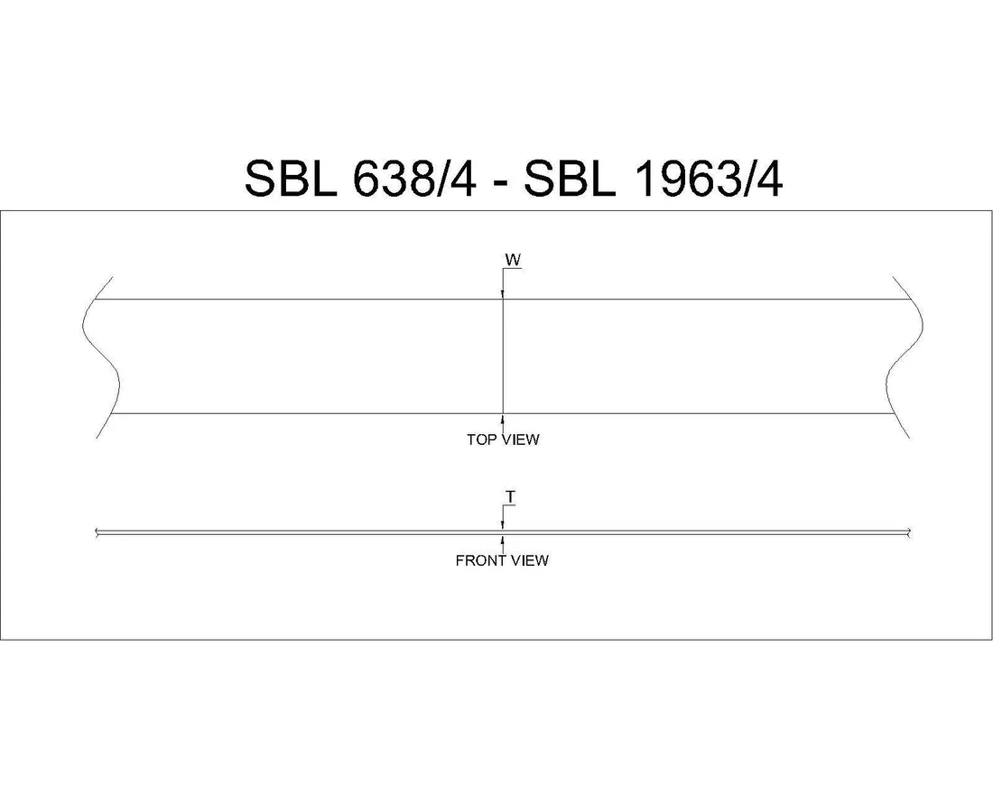 SS BAND LD UNCOATED Application