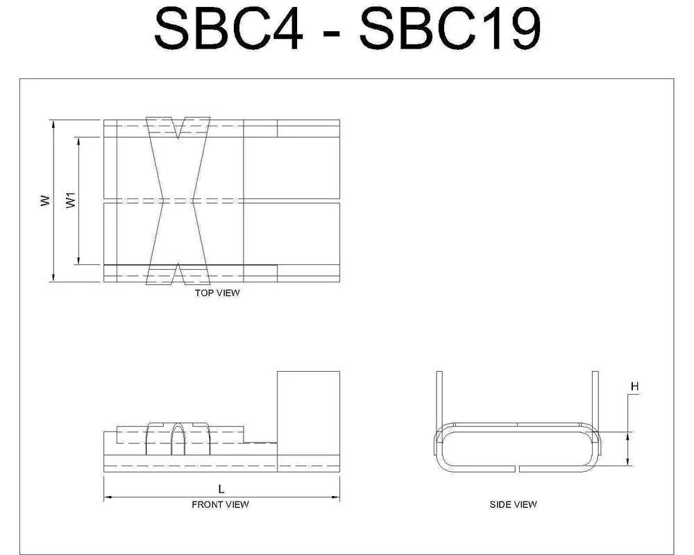 SS Clip HD for SS Band Uncoated Application