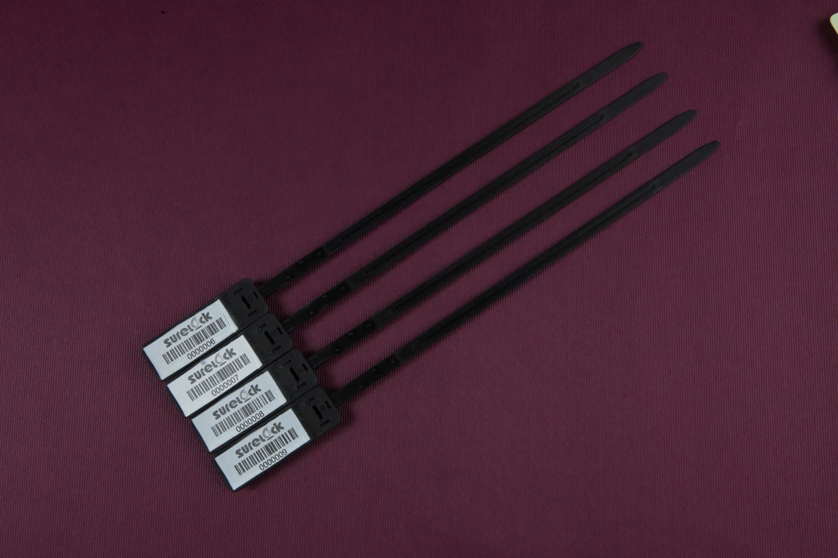 Metal Lock Security Seal Small Tag Technical Drawing