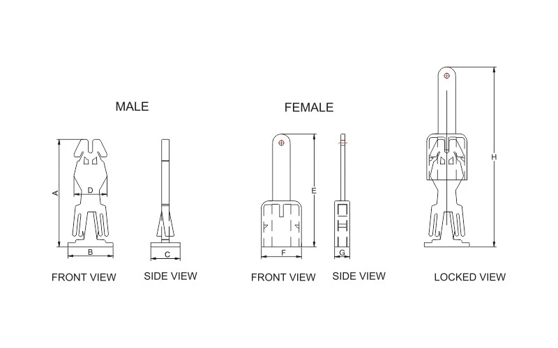 Drum Seal Male/Female Application