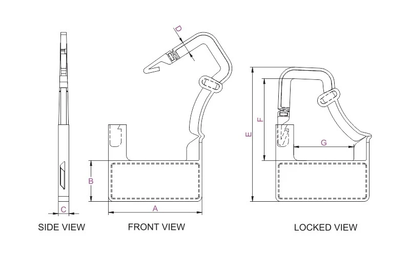 Padlock Seal HD Application
