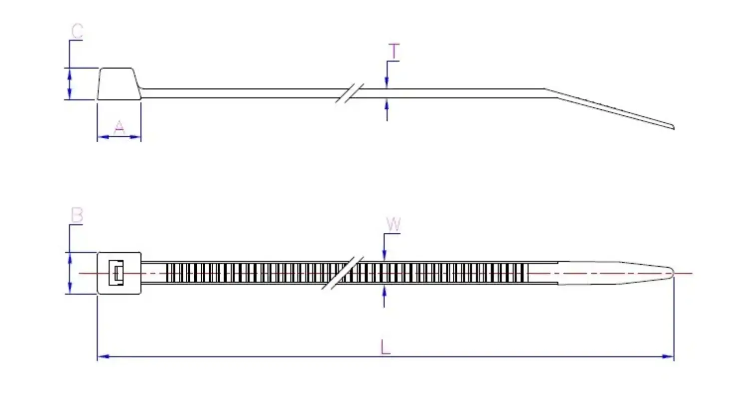 Non-Releasable Value Series Cable Ties Application